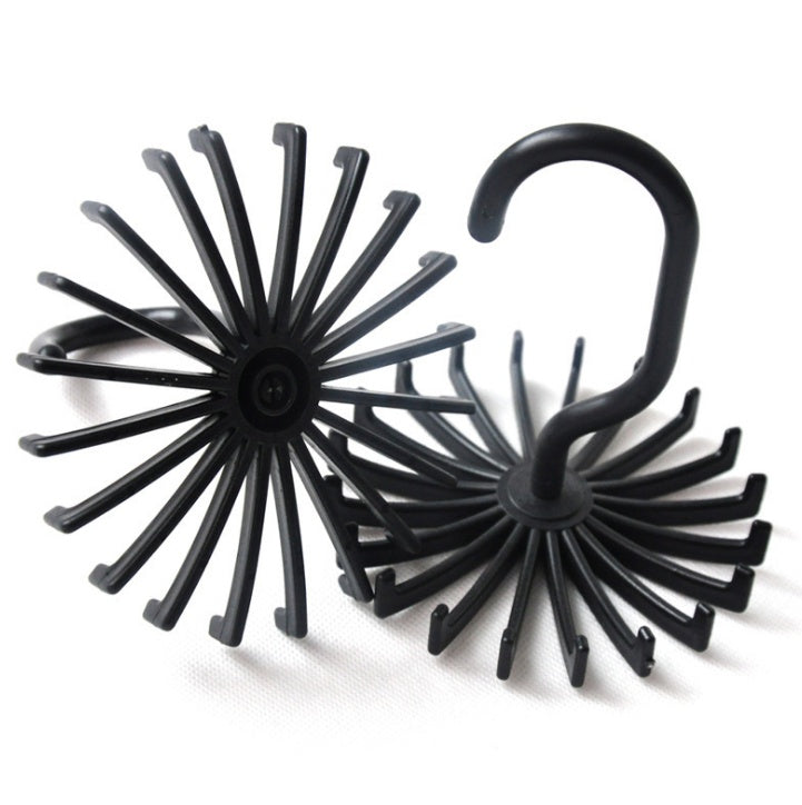Porte-ceinture/foulards/cravate - attaches rotatives pour placards