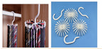 Porte-ceinture/foulards/cravate - attaches rotatives pour placards