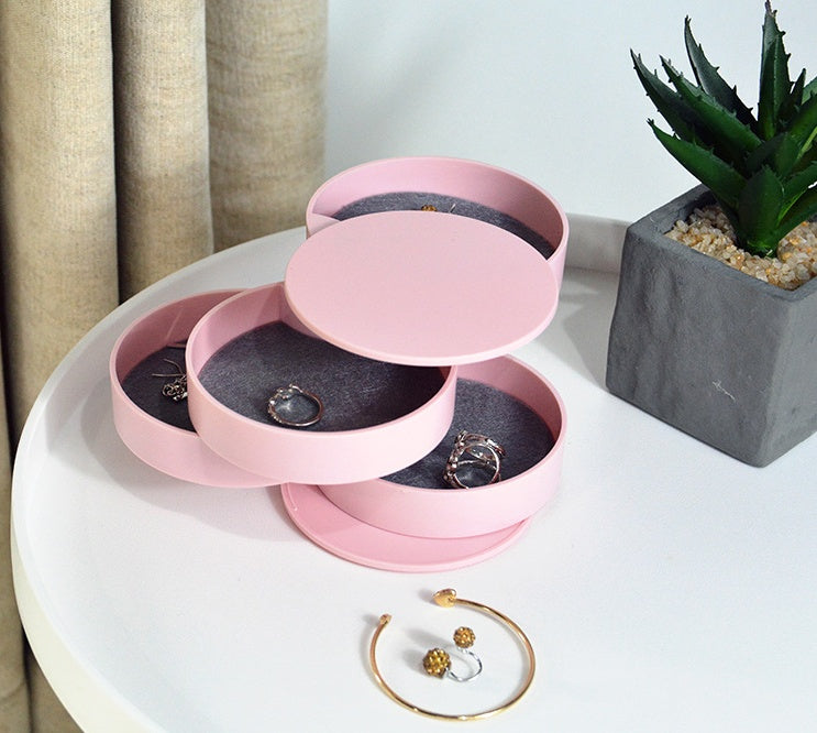 Boîte à bijoux - rangement en plastique