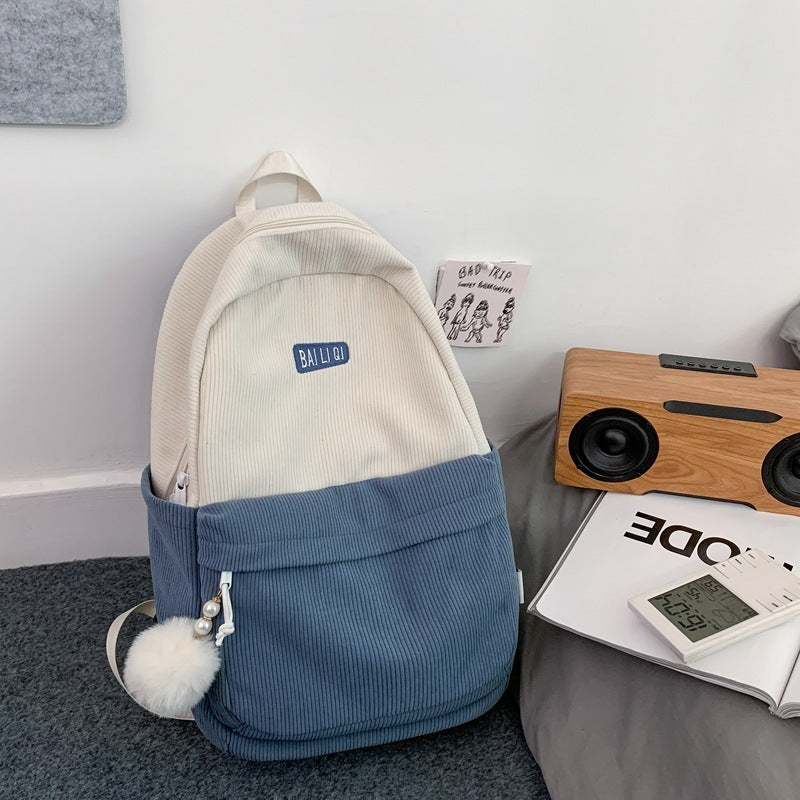 Sac à dos tendance minimaliste vintage pour femmes