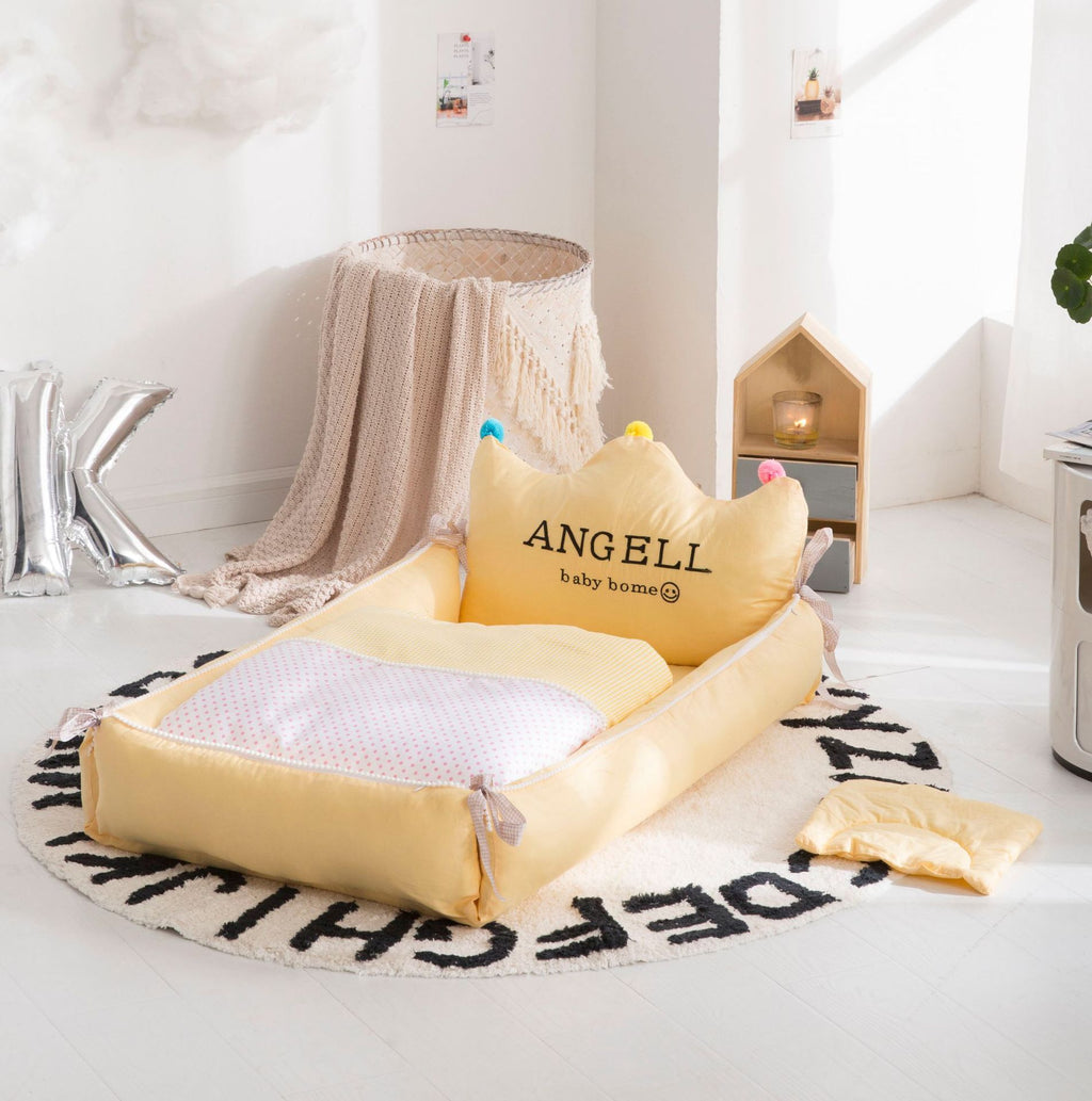 Lit bébé portable - Lit d’allaitement réglable détachable et lavable