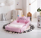 Lit bébé portable - Lit d’allaitement réglable détachable et lavable