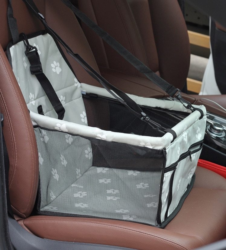 Sac respirant de voiture pour animaux de compagnie