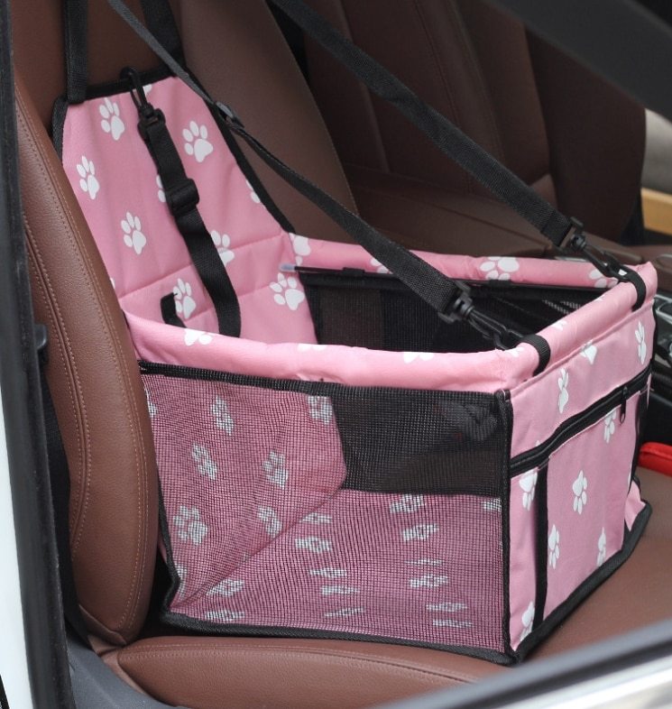 Sac respirant de voiture pour animaux de compagnie