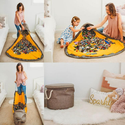 Sac de rangement portable pour jouets pour enfants