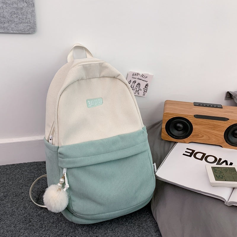 Sac à dos tendance minimaliste vintage pour femmes