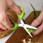 Ciseaux multicouches multifonctionnels en acier inoxydable - Ciseaux de cuisine