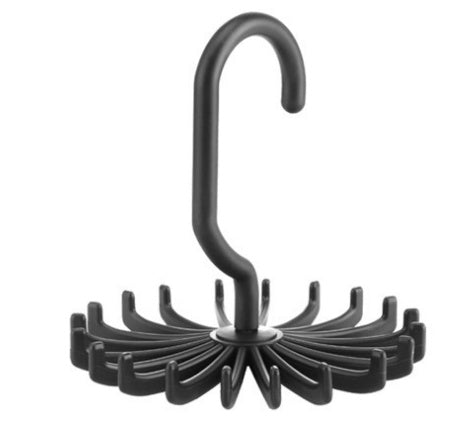 Porte-ceinture/foulards/cravate - attaches rotatives pour placards
