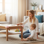 Protection bébé anti-collision - Angle de protection du coin de la table