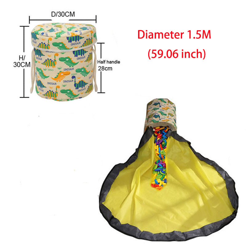 Sac de rangement portable pour jouets pour enfants