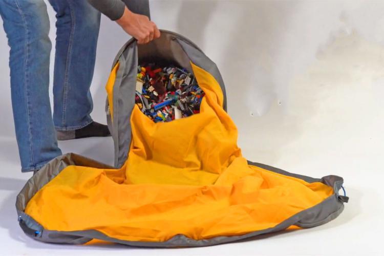 Sac de rangement portable pour jouets pour enfants