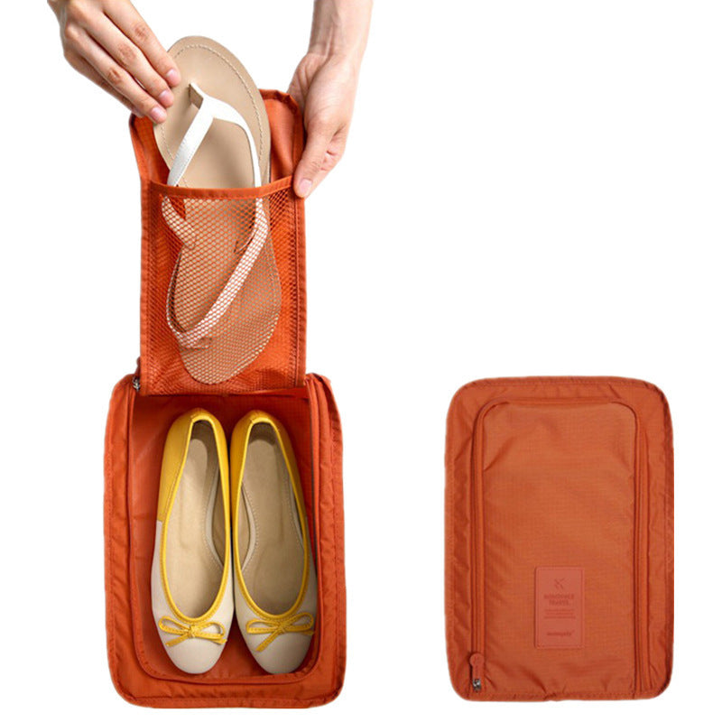 Sac de rangement de voyage - Sacs d’organisateur imperméable portable en nylon - Pochette de tri de chaussures - Organisateur de 6 couleurs