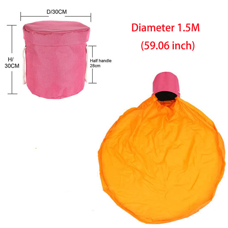 Sac de rangement portable pour jouets pour enfants
