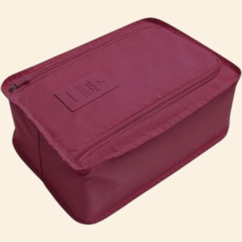 Sac de rangement de voyage - Sacs d’organisateur imperméable portable en nylon - Pochette de tri de chaussures - Organisateur de 6 couleurs