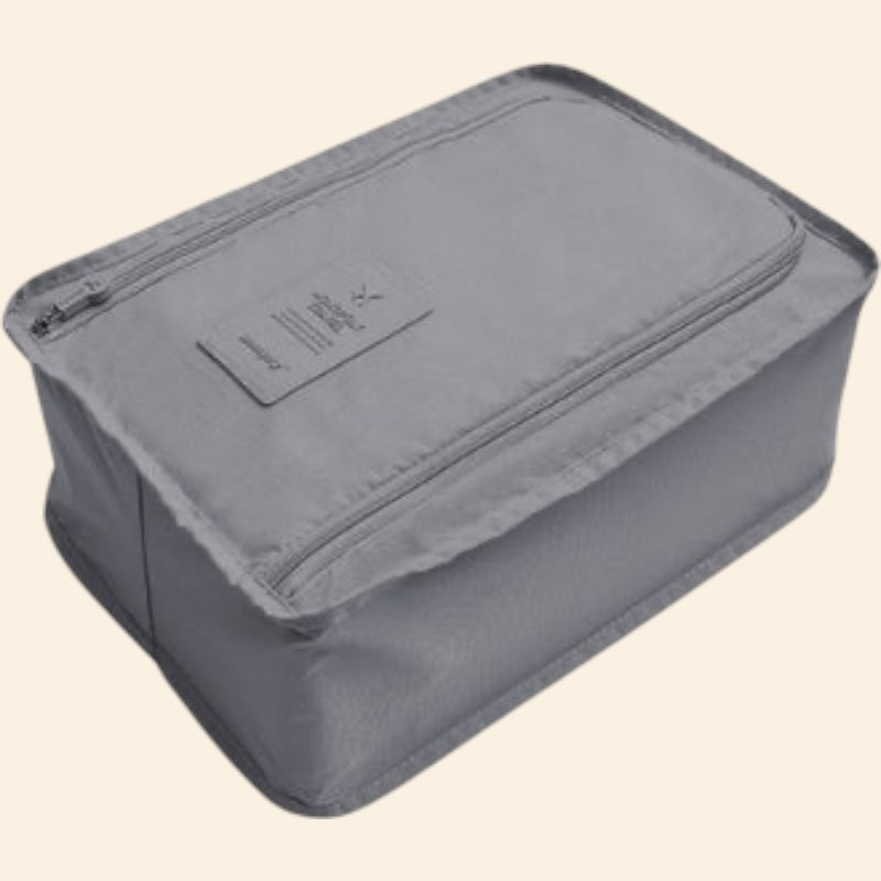 Sac de rangement de voyage - Sacs d’organisateur imperméable portable en nylon - Pochette de tri de chaussures - Organisateur de 6 couleurs