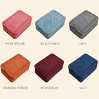 Sac de rangement de voyage - Sacs d’organisateur imperméable portable en nylon - Pochette de tri de chaussures - Organisateur de 6 couleurs