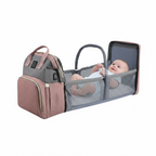 Sac à dos isotherme grande capacité pour bébé et pour faciliter la vie de maman avec son berceau intégrée