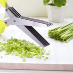 Ciseaux multicouches multifonctionnels en acier inoxydable - Ciseaux de cuisine