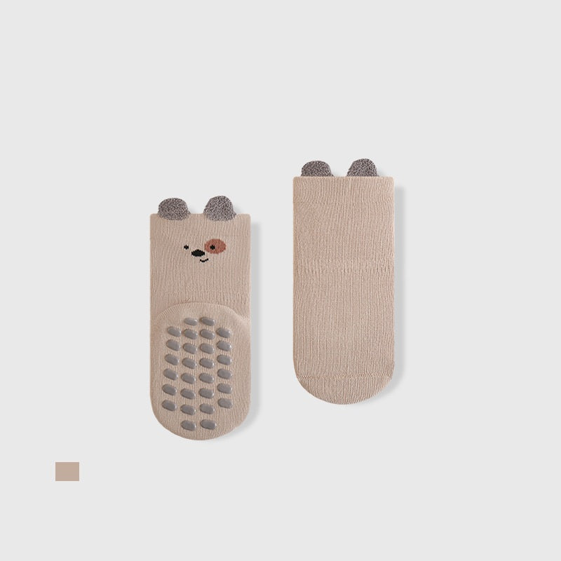 chaussettes antidérapantes- pour bébé unisexe respirant motif de dessin animé